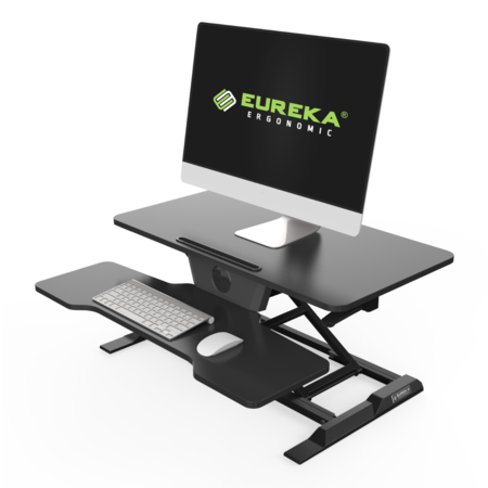 EUREKA ERGONOMICS Electric Sit-Stand Desktop 31" X Structure ERK-ECCV-31B